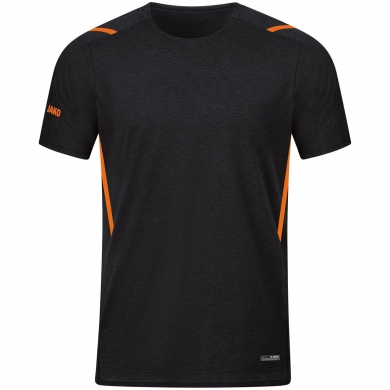 JAKO Sport T-shirt Challenge - Polyester-Stretch-Jersey black/orange Boys